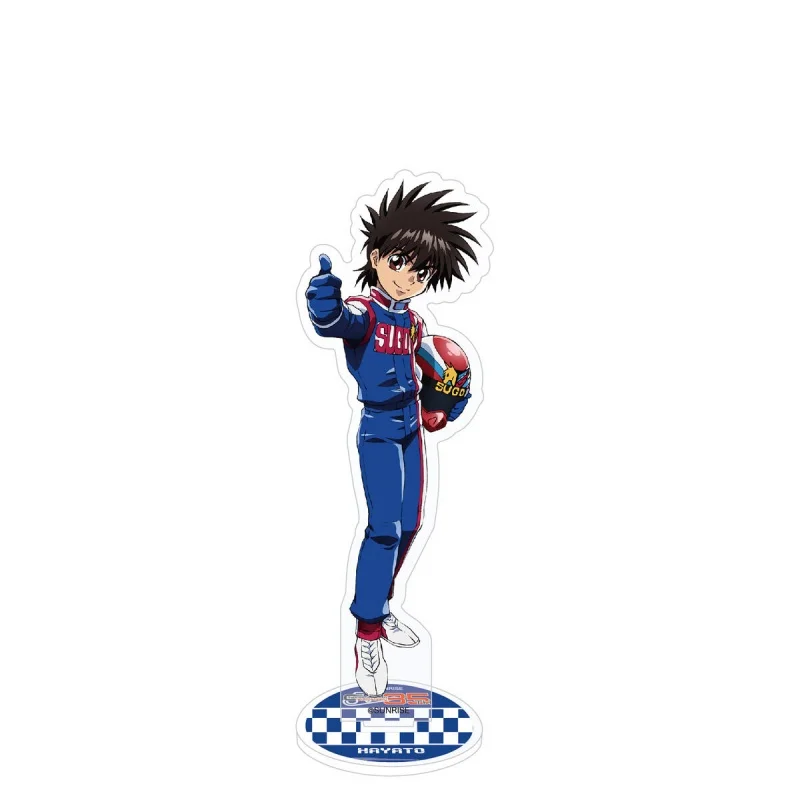Cyber Formula Popular Anime Acrylic Display Stand Cartoon Character Figure Model Desktop Ornament Holiday Gift Otaku Keychain