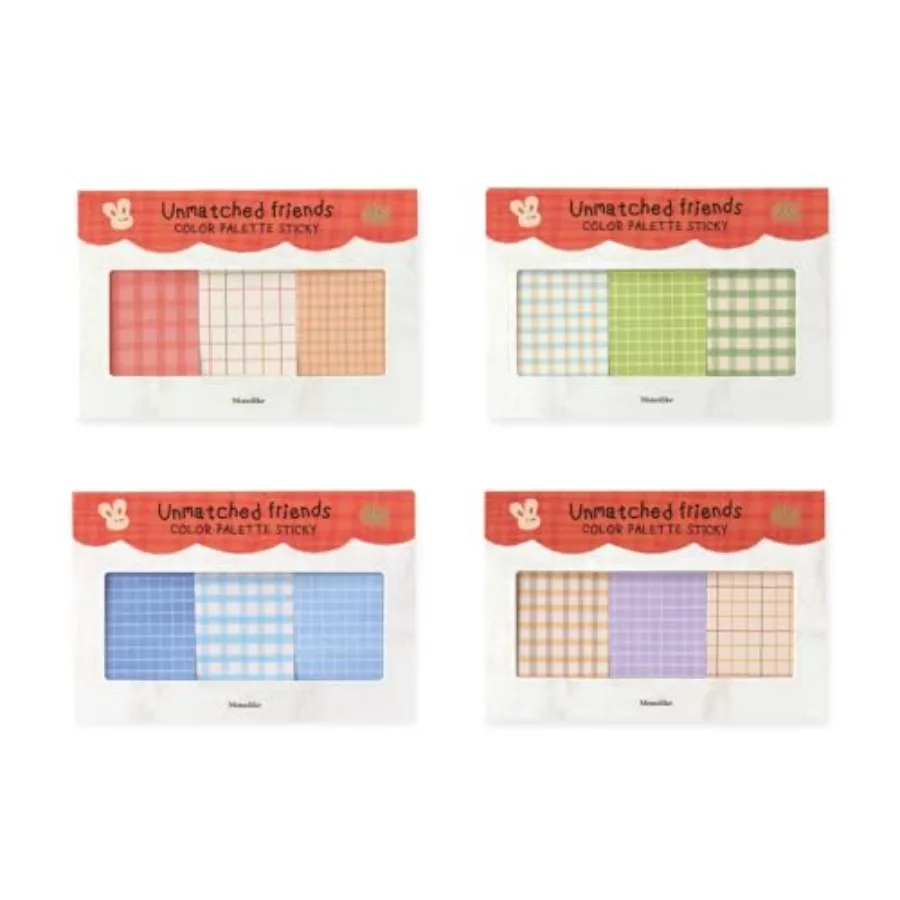 

Color Plette Sticky 4p - Self-dhesive Memo Pd 30 Sheets