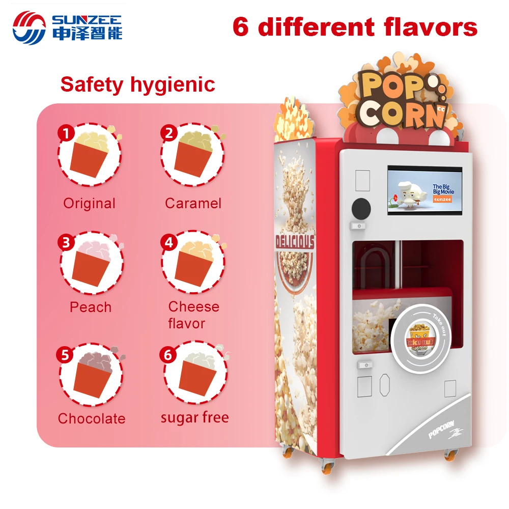 Hot Sale Commercial Popcorn Machine,popcorn Vending Machine,popcorn Maker
