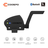 COOSPO BK805 Speed Cadence Sensor Bicycle Computer Sensor Bluetooth 5.0 ANT+ Dual Model Sensor For Garmin IGPSPORT Wahoo Bryton