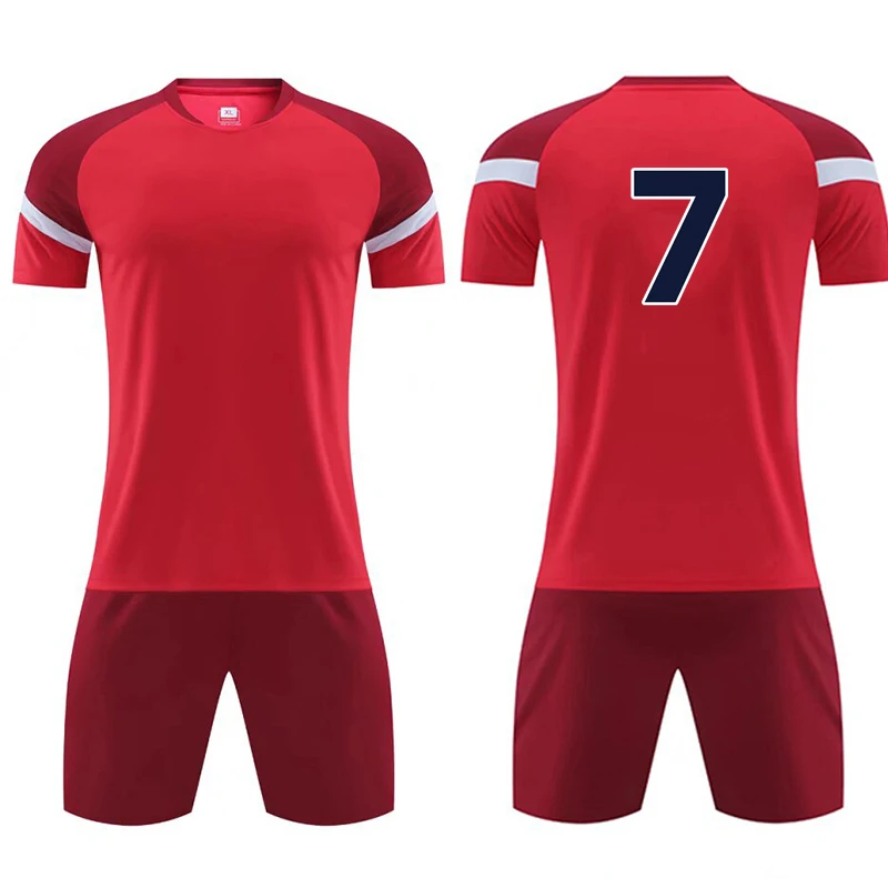 Child Football Jersey tracksuit Boys Girl Soccer Sports Uniforms Kids Play Ball Sportswear Kits