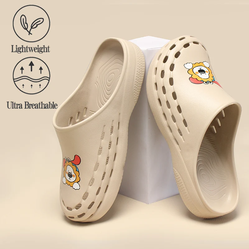 Cartoon Printed EVA Medical Nursing Shoes Men Women Flexible Breathable Doctor Footwear Surgical Scrub Shoes and Clogs X08