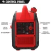 Generador inversor portátil PowerSmart de 2500 vatios con tecnología silenciosa y protección de CO 2