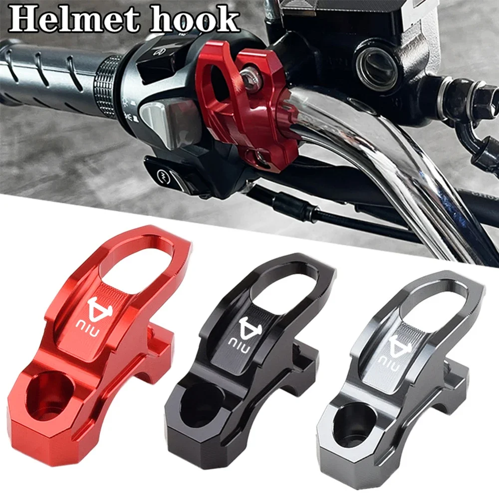 

Аксессуары с ЧПУ, алюминиевый держатель главного тормозного цилиндра, зажим, кронштейн, крючок для сумки, вешалка для шлема для NIU M1 M + N1S NGT N1 U1 U +