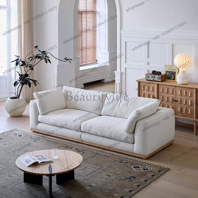 Factory Direct Sale Love Seat White Living Room Sofas Modern Designer Minimalist Lazy Living Room Sofas Human Dog Bed Muebles Po