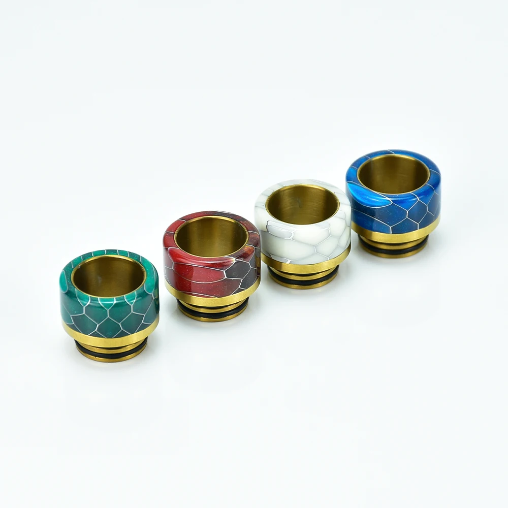 810 drip tip brass resin material for QP KaLi V2 28mm rda Dead Rabbit v3 RDA Dead Rabbit 3 RTA zeus x rta
