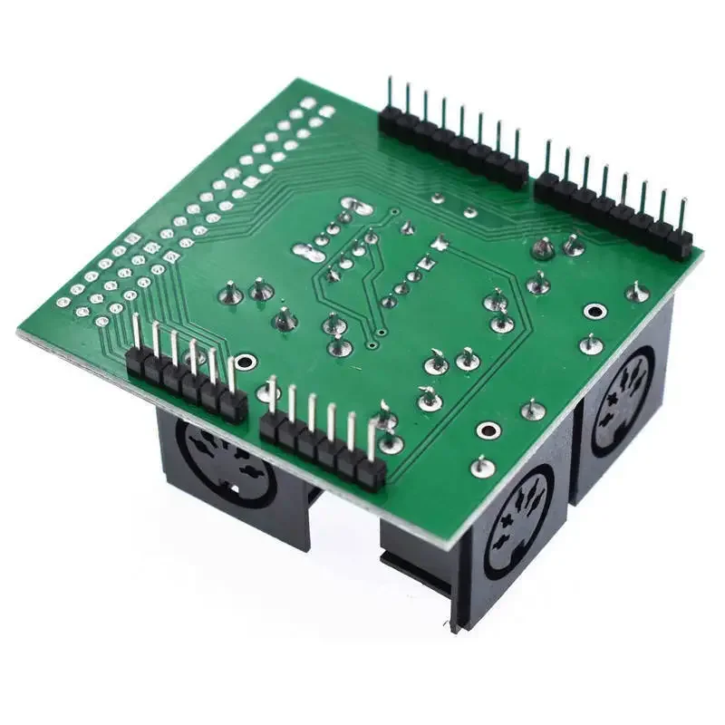 MIDI Shield Musical Breakout Board Instrument Digital Interface Adapter Plate for Arduino Adapter Board Module NEW