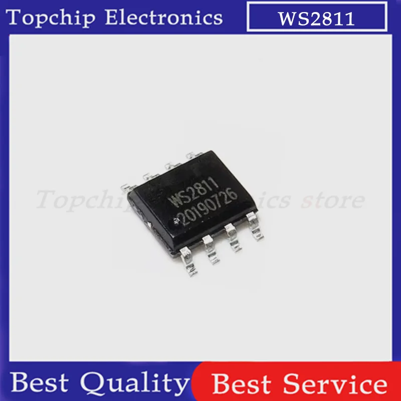 10-100 sztuk WS2811S WS2811 SOP-8 układ sterownika LED