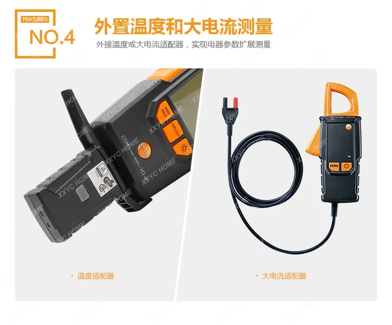 770-3 True RMS AC/DC Clamp Meter มัลติมิเตอร์แอมป์มิเตอร์ Digital Clamp Power Meter