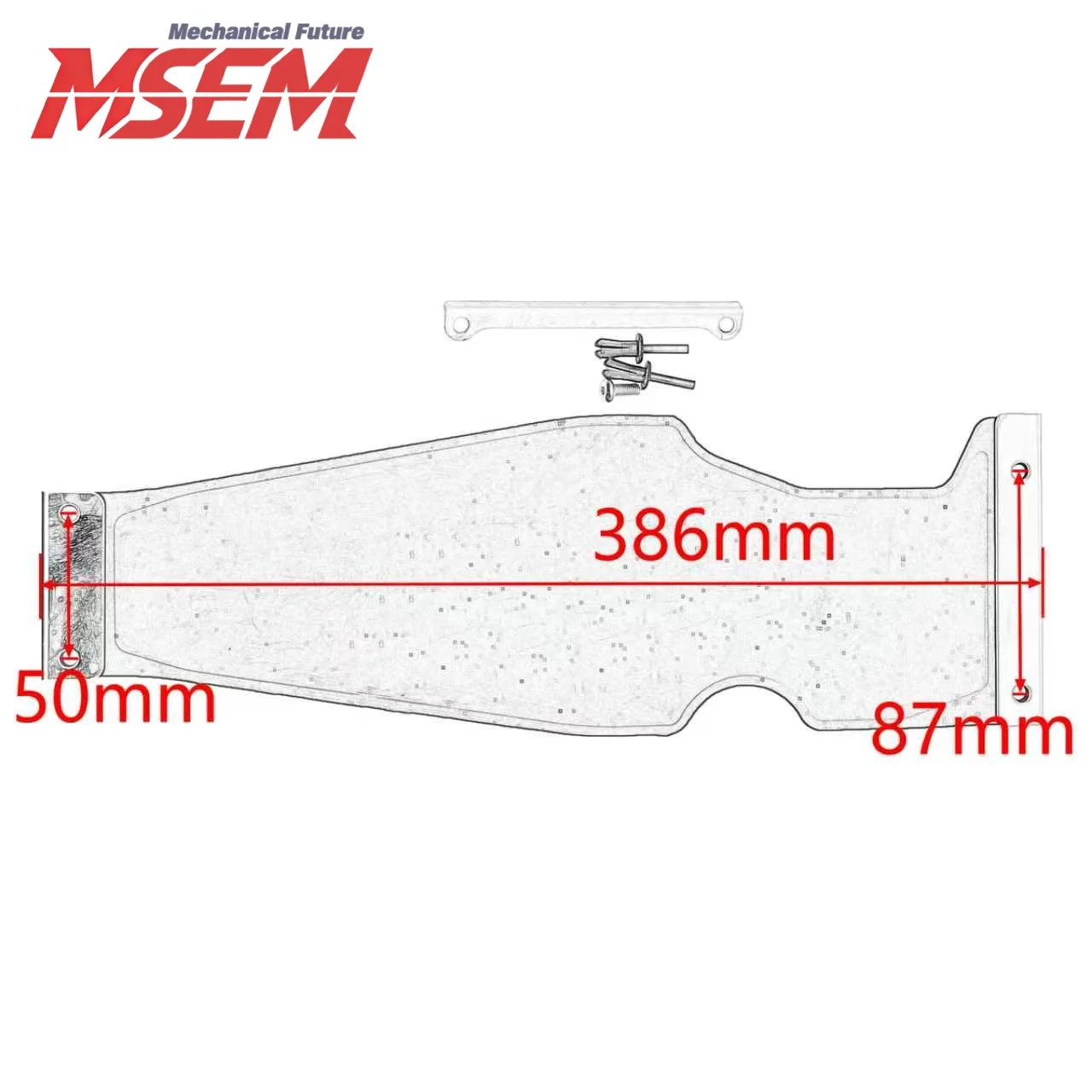 For Sur Ron Surron Light Bee X & S For Segway X260 X160 Electric Motocross Bike Rear Shock Absorption Mud Mudguard Splash Para