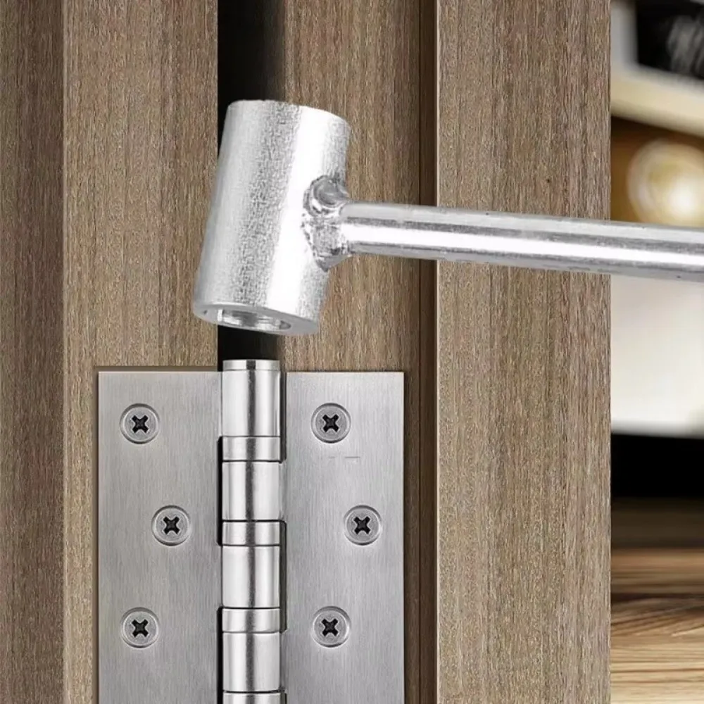 Portable Hinges Gaps Adjusting Wrench Multi-function Double Head Door Hinge Repair Wrenchs Repair Door Hinge Adjustment Tool