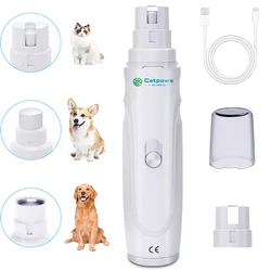 Elektrische Hund Klaue Grinder USB Aufladbare Elektrische Hund Nagel Trimmer Ruhig Elektrische Haustier Katze Pfoten Nagel Pflege Trimmer Werkzeuge