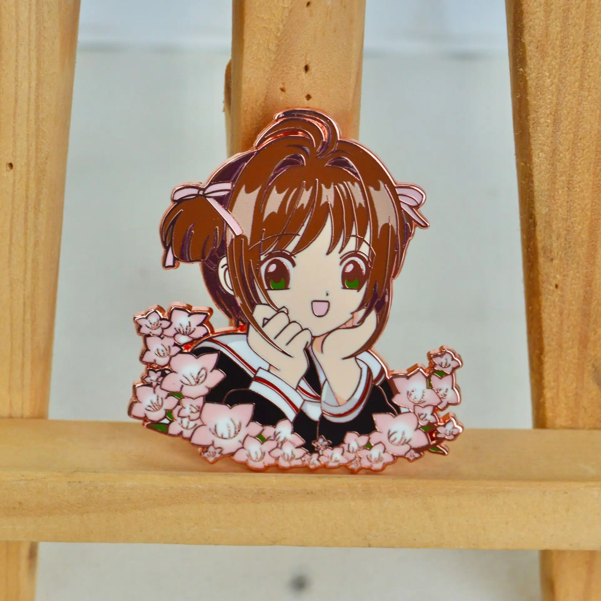 

Japanese Anime Hard Enamel Pin Badge On Backpack Lapel Pins Manga Girls Brooches for Jackets Cosplay Accessories Gift Toys