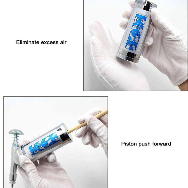 HS-80CC Mini-Hand-Pressed Manual Butter Injection Pump Portable Oil Injection Pump Fit For Automobile Grease Injector