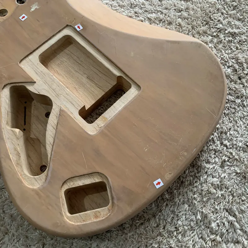 Guitar Body Natural Solid Alder Wood HSH Pickups Original Ibanez GIO GRX Series Replacement DIY