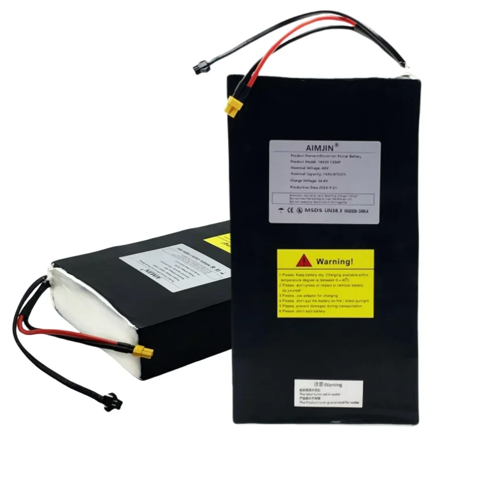 13S4P 48V 14000mAh rechargeable Lithium ion Battery Pack for Kugoo C1/C1 Plus Scooter Battery with BMS