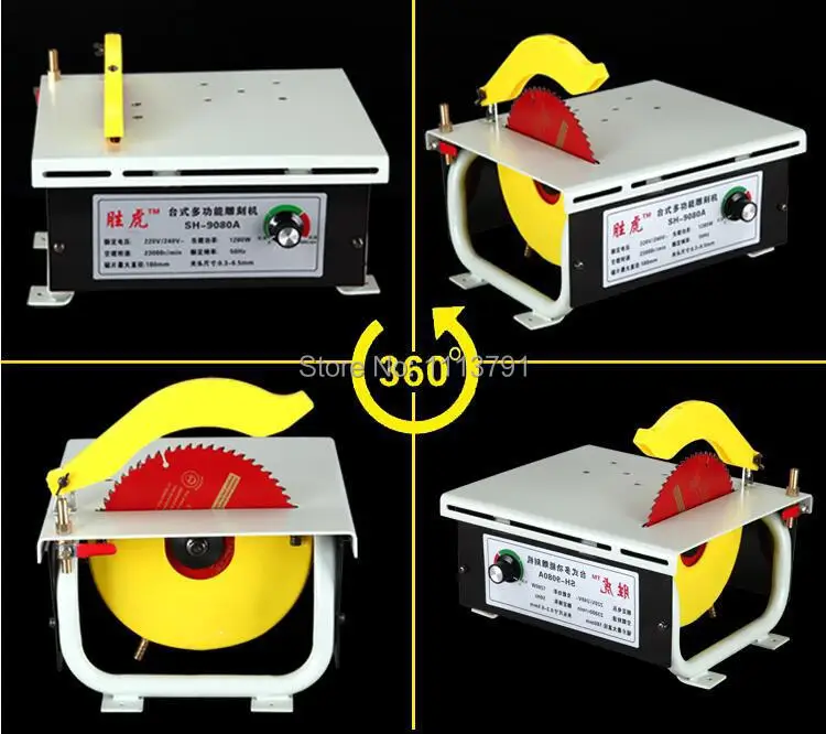 Multifunctional Mini Bench Lathe Machine Electric Grinder / Polisher / Driller / Cutterbar 1280W come with 170 PCS Accessories