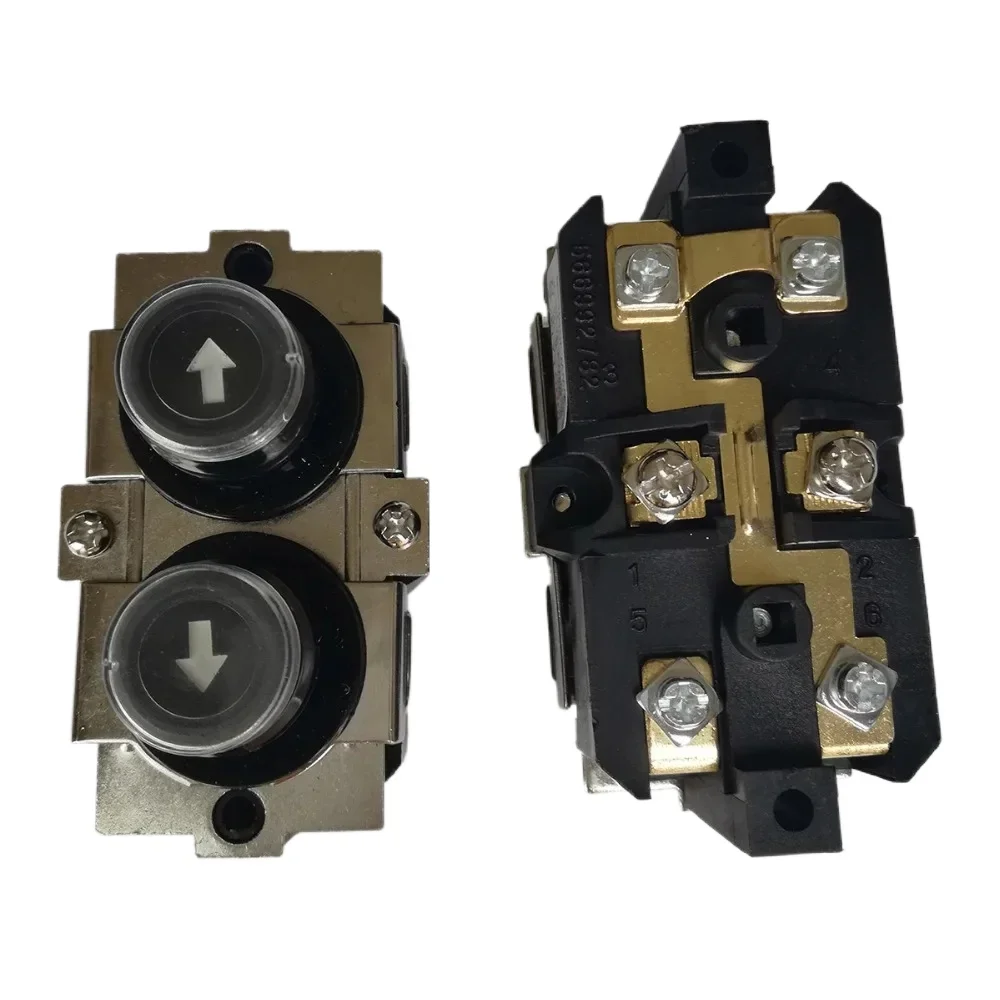 JDNN LA137 polipasto eléctrico arriba abajo interruptor de botón impermeable 220V interruptores de botón de grúa de Control microeléctrico