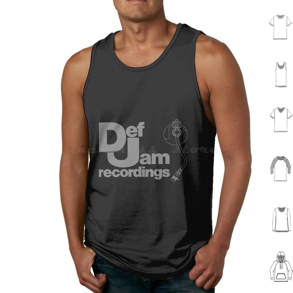 Def Jam Camisetas sin mangas Algodón estampado Def Jam Classic