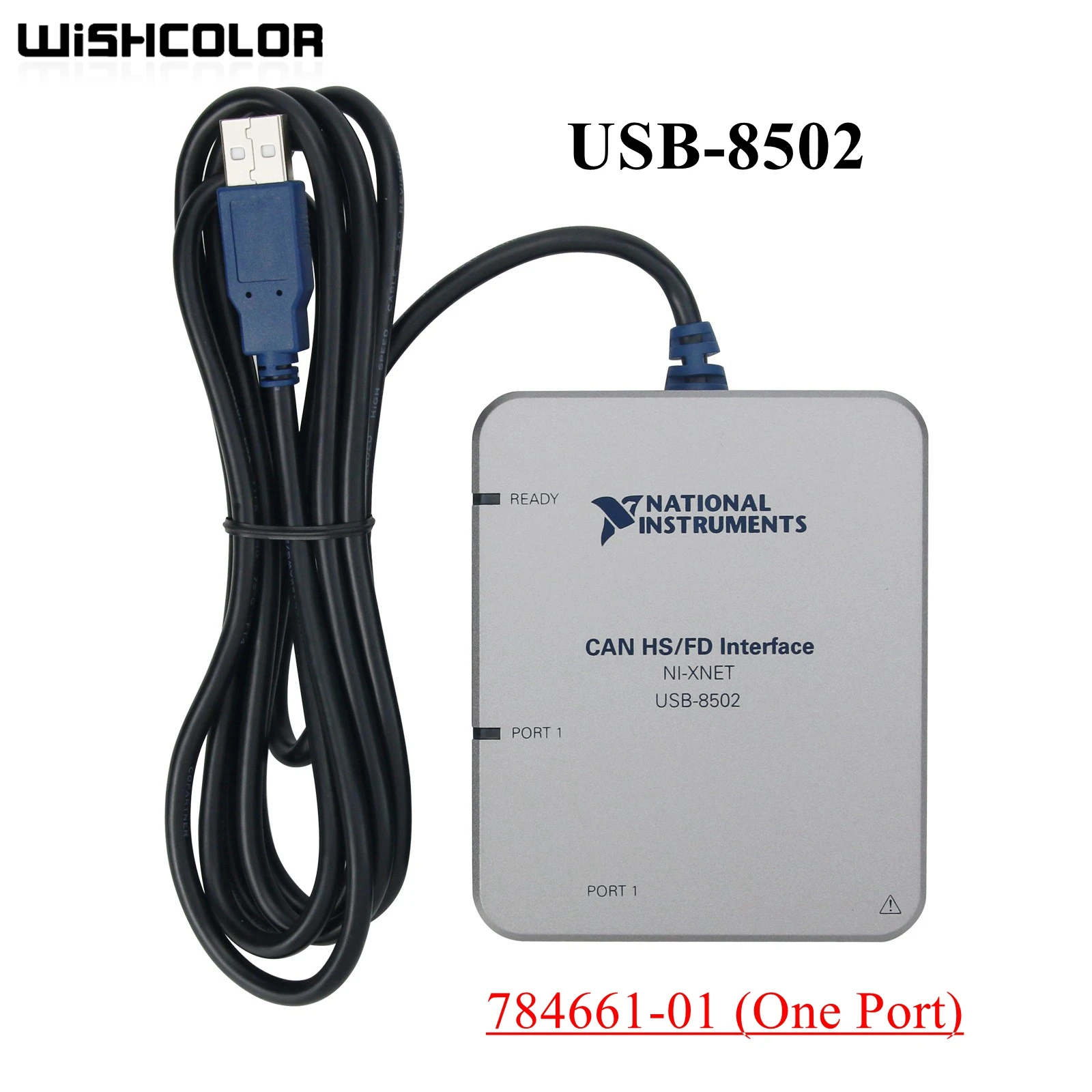 

Wishcolor USB-8502 Original HS/FD USB CAN Interface NI-XNET 784661-01 (One Port) for NI National Instruments