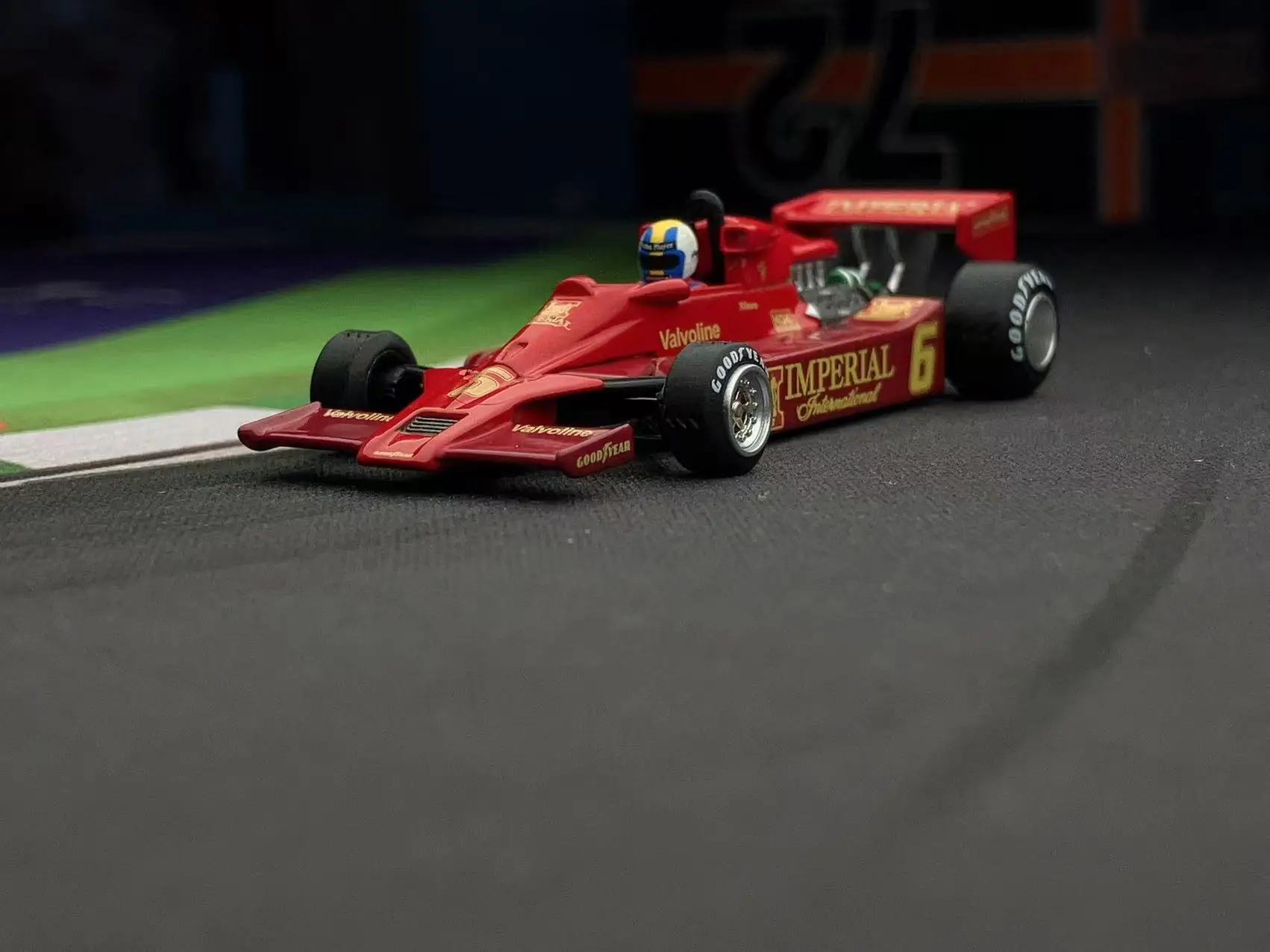 ميني جي تي لوتس 78 # 6 جونار نيلسون 1977 GP الياباني # 808 1/64 F1 Diecast Model Car Collection إصدار محدود