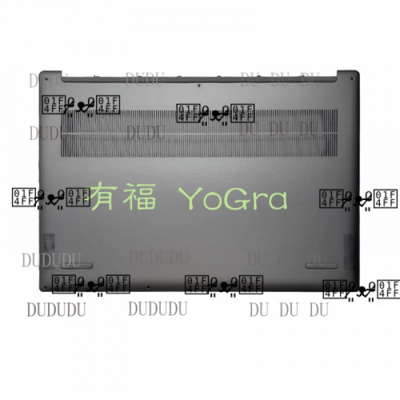 

DDD Pour for LENOVO Yoga 7-16IAP7 C770-16 IAH7 (2022) Bottom Cover of the Case Gray