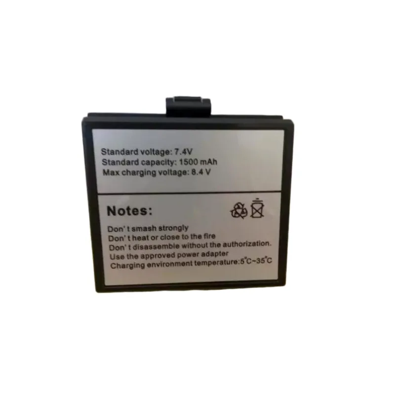 For MPT-II PP581 Portable Bluetooth Thermal Printer 7.4V 1500mAh Replacement Battery for 58mm Mobile Receipt Printer