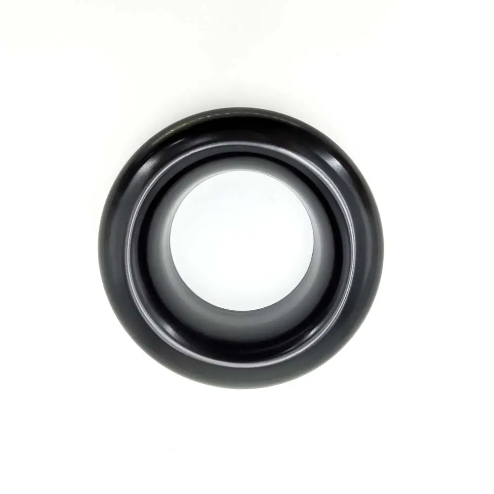 Black 4" Inlet Bellmouth Velocity Stack Adapter Car Air Intake Turbo Horn Cover - Image 2