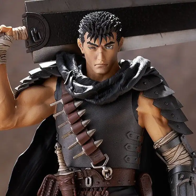Judai Original Judai Original Max Factory Berserk Guts Pop Up Parade Black Swordsman, L Action Figure Models Action Figure