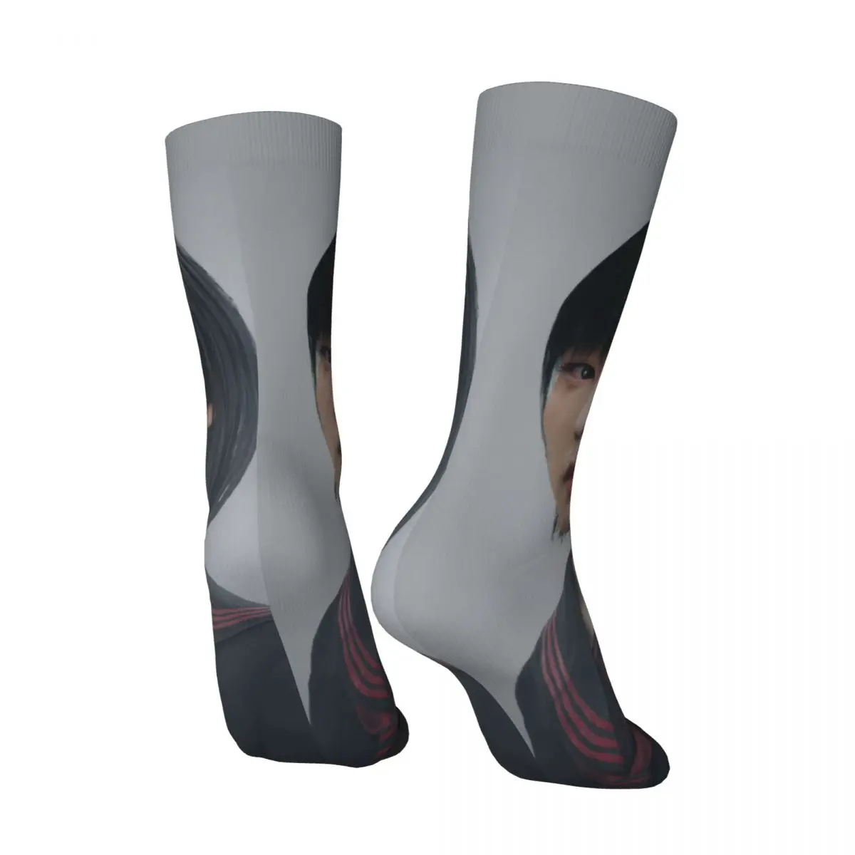 الكبار الرجال الجوارب Shimizu Hinako سايلنت هيل F جوارب الشتاء عادية متوسطة جوارب ناعمة تصميم الجري عدم الانزلاق الجوارب