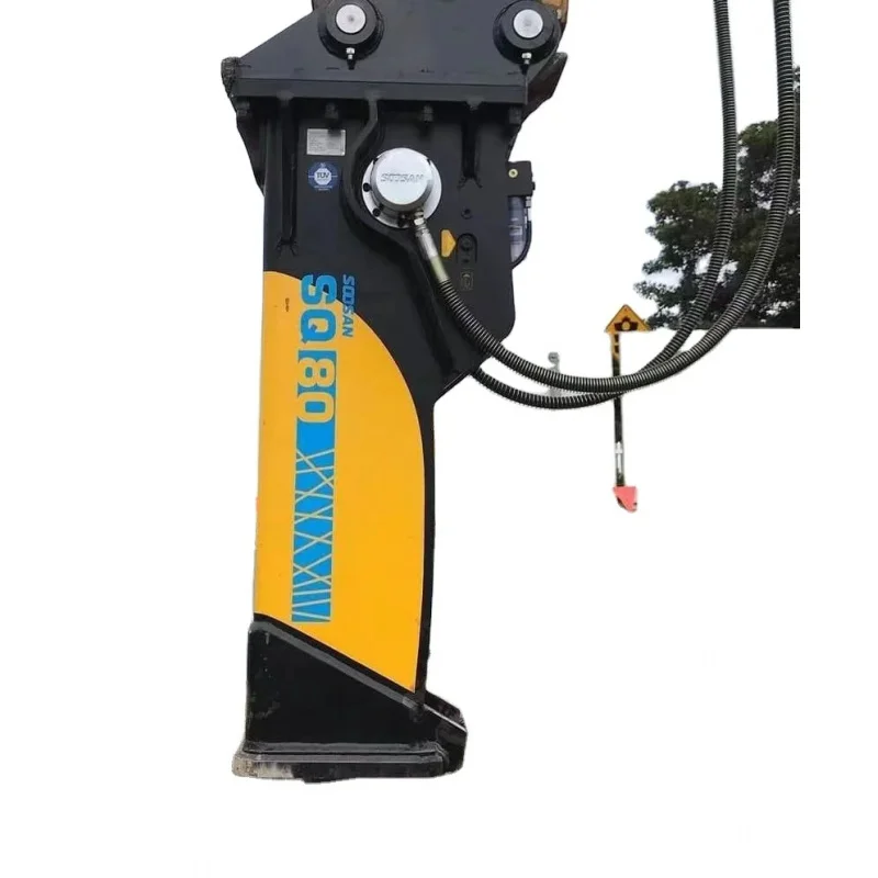 SQ80 Hydraulic Breaker Core Component Engine Motor Hammer For Mining 18-26 Ton Excavators 140Mm Chisel Diameter 1
