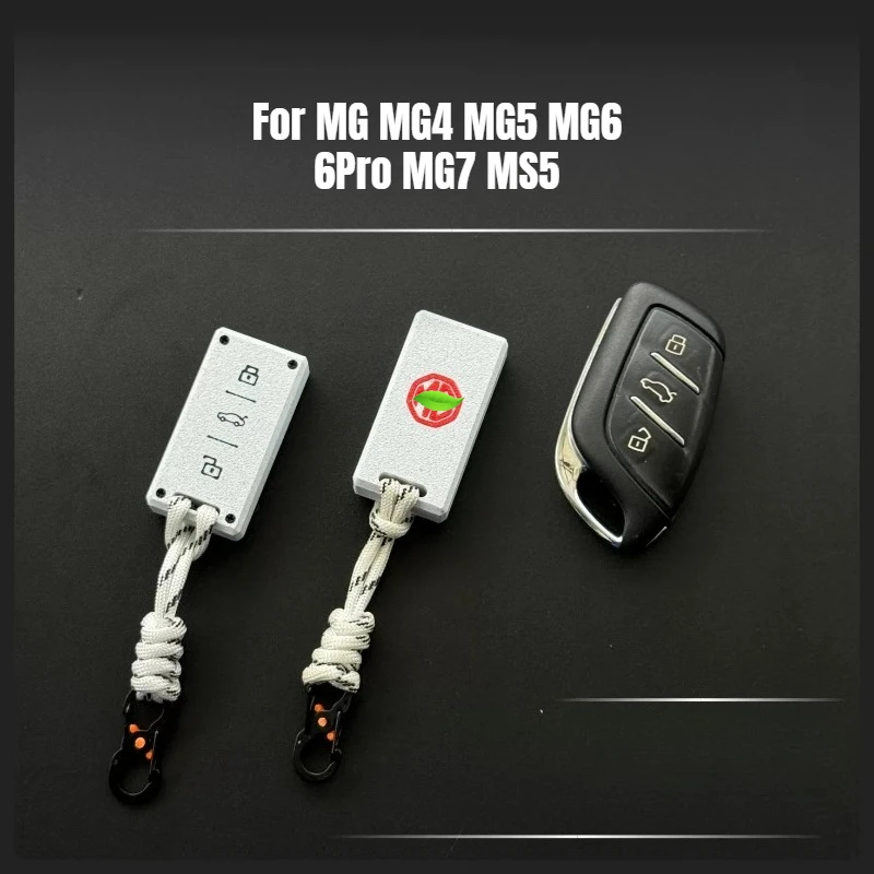 For MG MG4 MG5 MG6 6Pro MG7 MS5 Car Key Replacement Fob Shell Protector Lightweight Modified Key Modification Case Accessories
