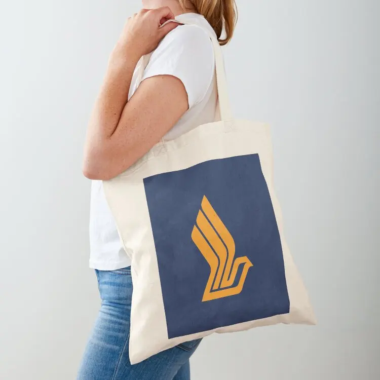 

Singaporean Bird Symbol Tote Bag shopping bags foldable tote bag screen Cloth bags Canvas bag for women