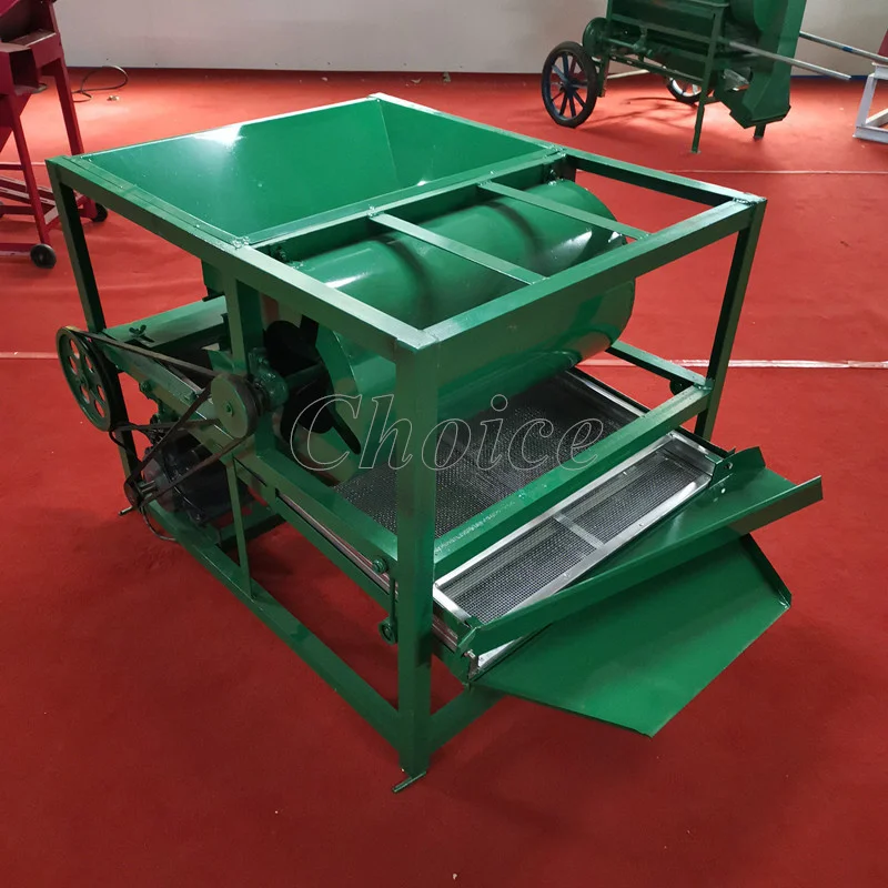 Farm Agricultural Grain Cleaning Machine Electric Vibration Grading Sorting Grain Screening Machinery