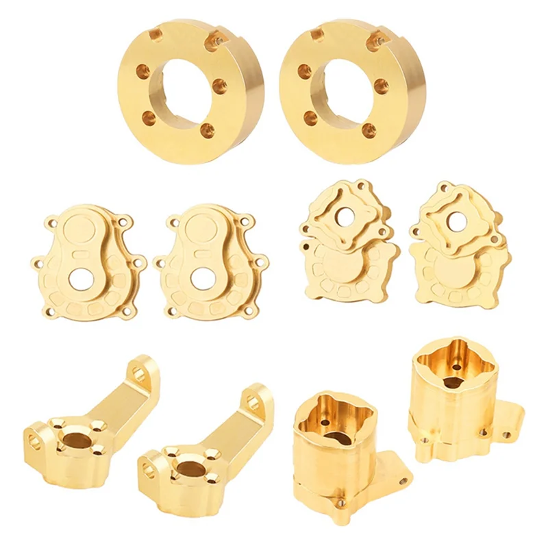 

2Piece Brass Axle Counterweight Replacement Parts For Crossrc EMOX 1/8 RC Crawler Car
