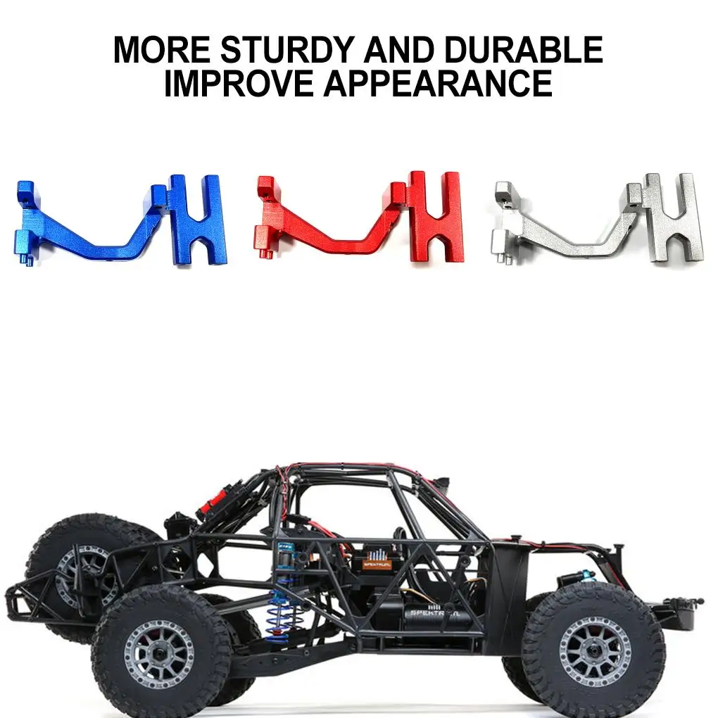 1pcs 1/10 Stuurservo Ondersteuning Aluminium Precisie Servo Beugel Voor LOSI Baja Rey 4WD RC Auto Deel