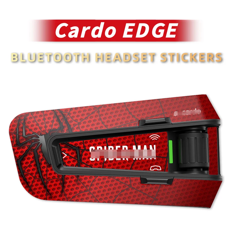 Decorative Sticker for Cardo Edge Edge Motorcycle Helmet, Bluetooth Headset Decal, A Variety of Options