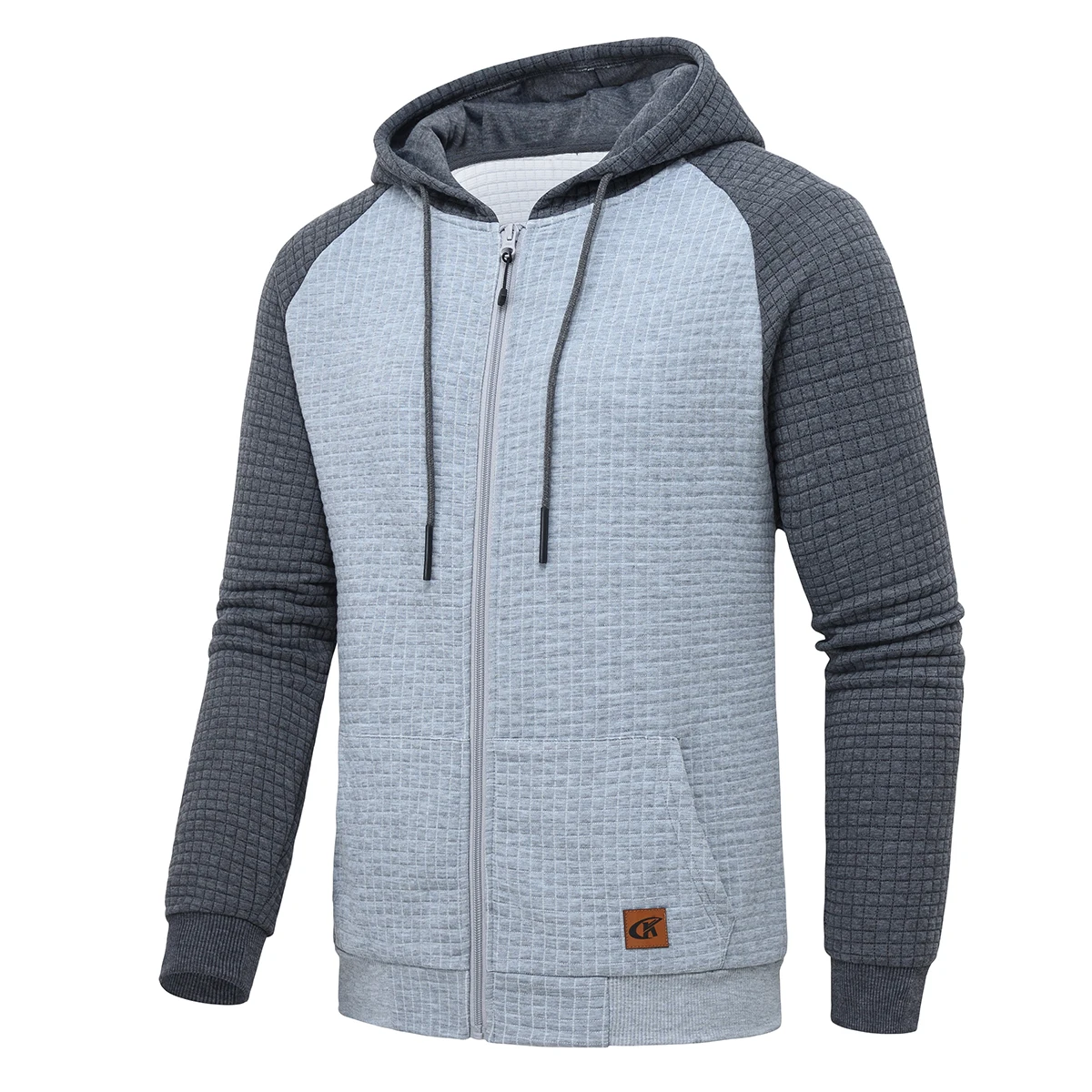 Spring Autumn Men's Hoodies Lightweight Sweatshirt With Zipper Hooded Jackets Pullover For Male Sports And Leisure