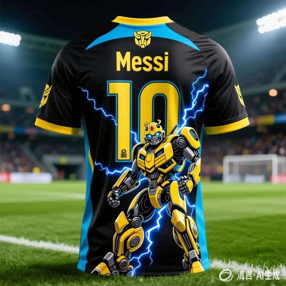 Messi #10 AI-Generated Special Edition Soccer Shirt