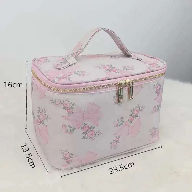 Beauty Box Waterproof Travel Cosmetic Bag Portable Storage Bag Female Wash Bag Makeup Box Toiletry Organizer Bride Party Gift