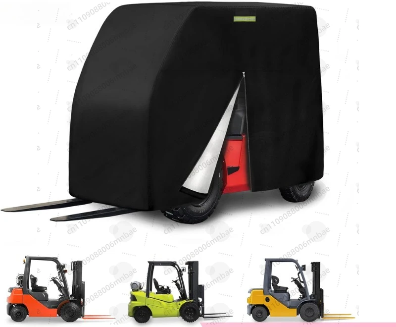 Forklift cover Outdoor awning Machinery and equipment 210D420D Oxford cloth Waterproof dustproof sunscreen cover 254x115x204cm