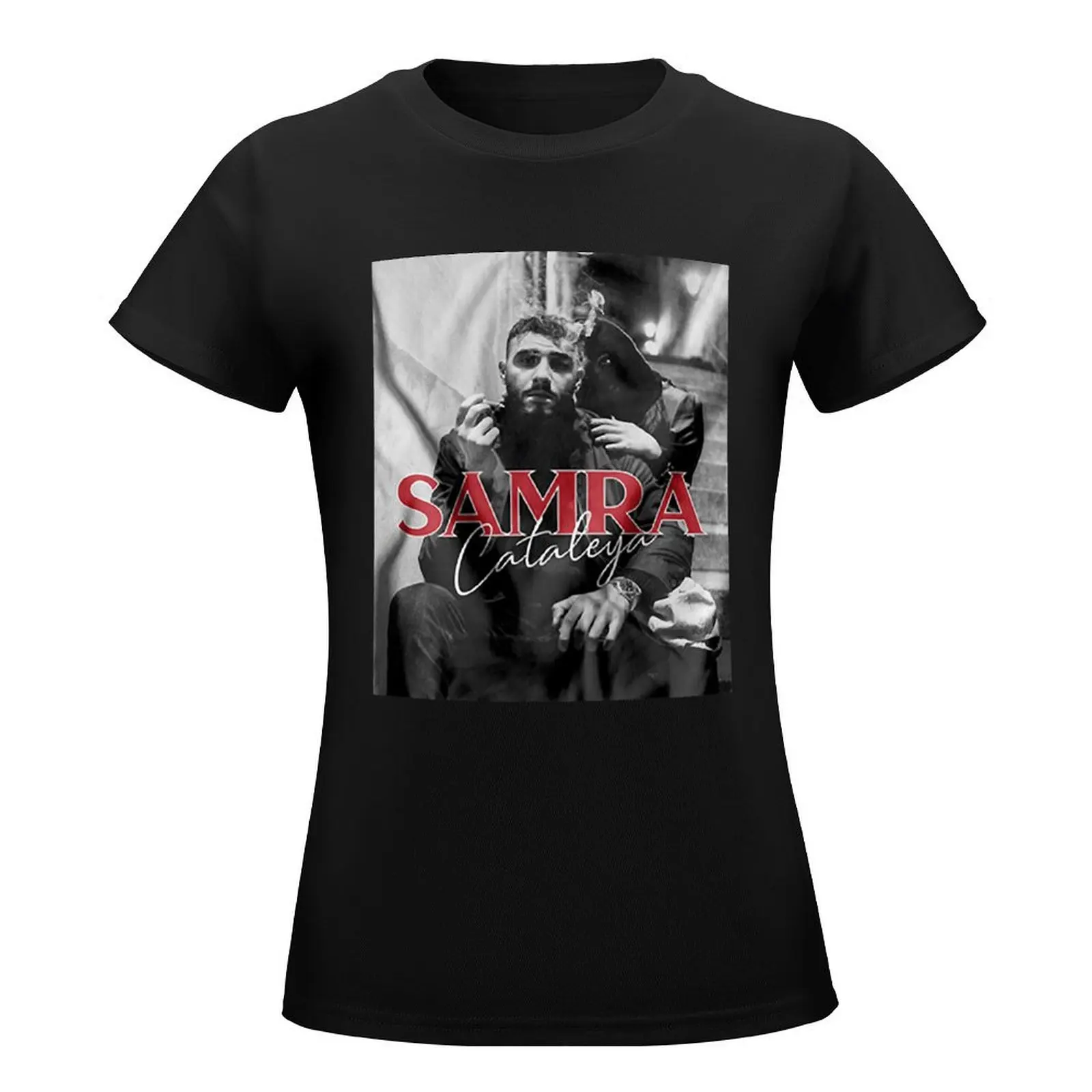 Samra Cataleya For Men And Women T-Shirt kawaii clothes funny Short sleeve tee Top Women