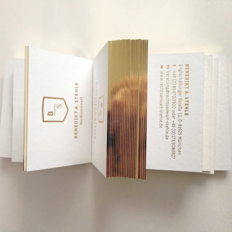 

Customized High-end Business Cards White Card Business Cards Embossed Stamping Business Cards Specialty Paper