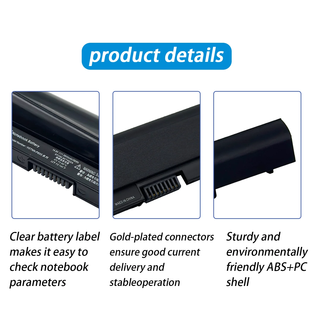 Bateria para HP, OA04, 746641-001, 740715-001, 15-R029WM, 15-R052NR, 15-R015DX, 15-G020DX, 15-R137WM, 15-D035DX, 250 G3, 15-D020DX