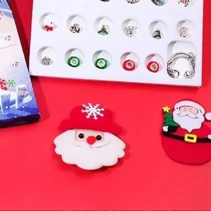Bijoux pour filles, Bracelets, jouets, calendrier de compte à rebours de noël, artisanat de bricolage pour enfants, cadeaux créatifs pour enfants, nouvel an 2025