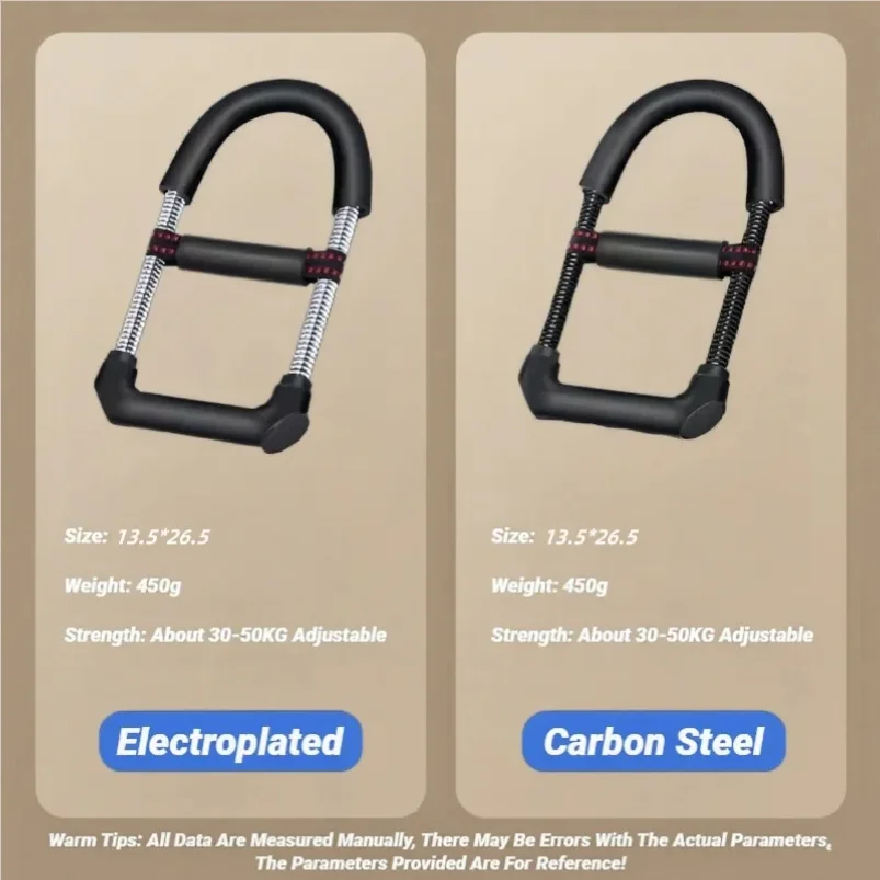 معدات تمارين قبضة تدريب قوة الساعد والمعصم القابلة للتعديل، معدات اللياقة البدنية المحمولة المدمجة لبناء عضلات الذراع