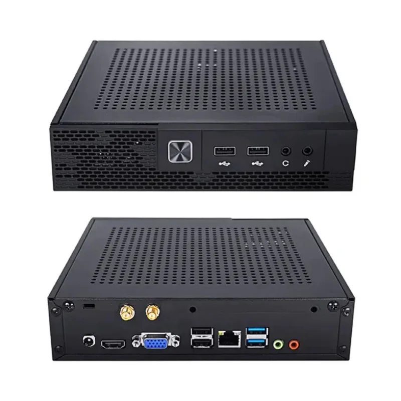 I5 I7 Telaio in metallo Mini-PC da ufficio economico 6200U Piccolo micro PC 8250U Mini computer 8550U Win 10 Mini PC Mini-PCS