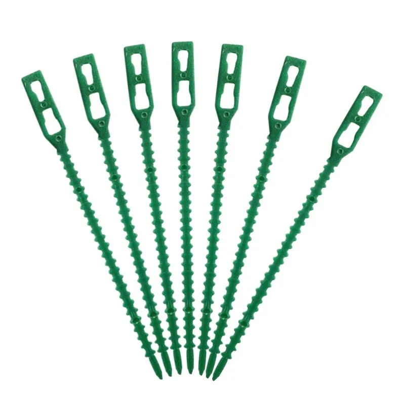 

20-100Pcs Tree Ties Adjustable Garden Ties Flexible Plant Cable Ties For Supporting Rose Shrub Plants