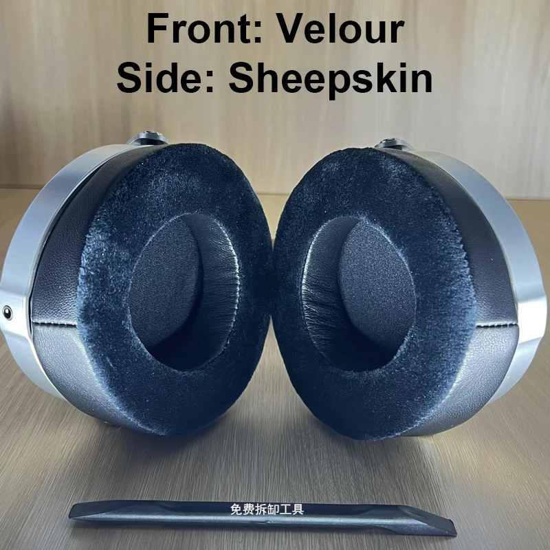 وسادات أذن من Deva لسماعة رأس hifeman Deva وسائد أذن ناعمة ومريحة من جلد الغنم وسادات رغوة