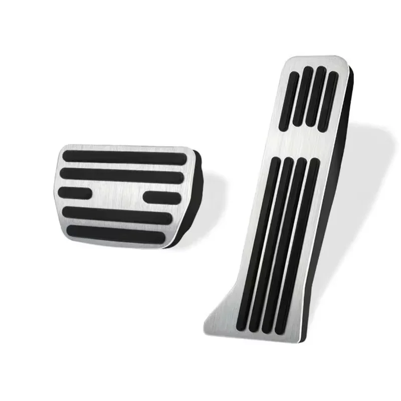 Pedals For Volvo EX30 2024 2025 2026 Car Pedal Pad Non-Slip Pedalboard Aluminium Alloy Rubber Brake Cover Auto Accessories
